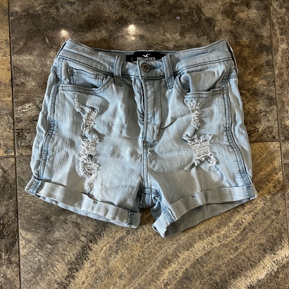Hollister 00 high rise shorts